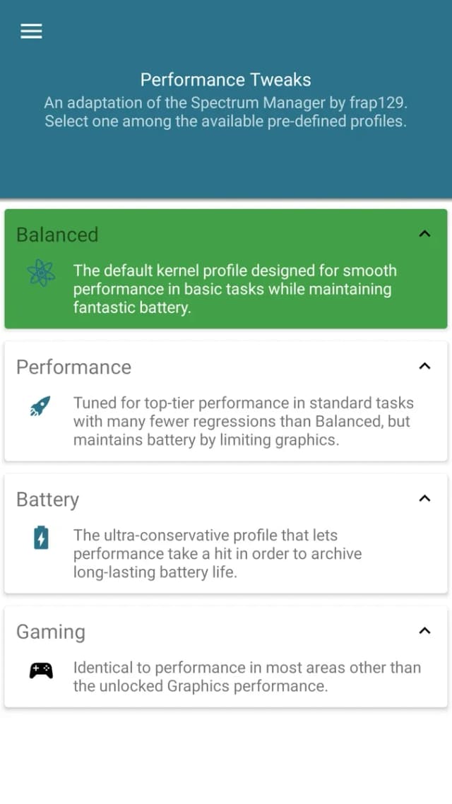 SmartPack-Kernel Manager screenshot 3