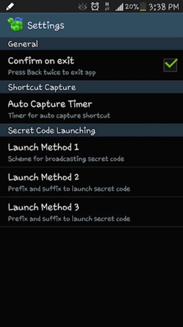 Shortcut Master (Lite) screenshot 1