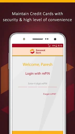 Saraswat Bank Credit Card screenshot 2