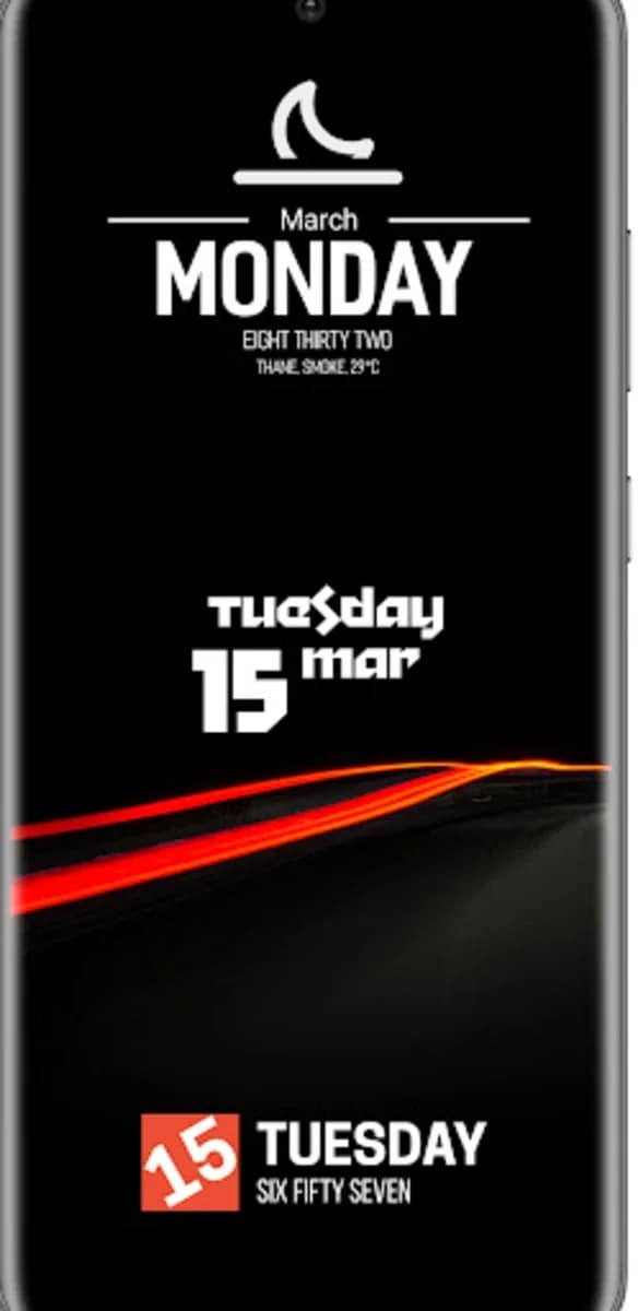 70+ Time Widgets for KWGT screenshot 2