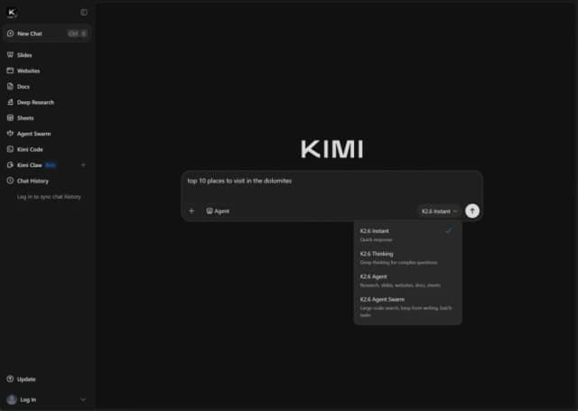 Kimi screenshot 5