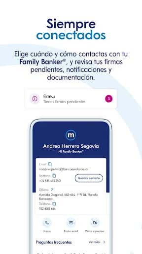 Banco Mediolanum España screenshot 5