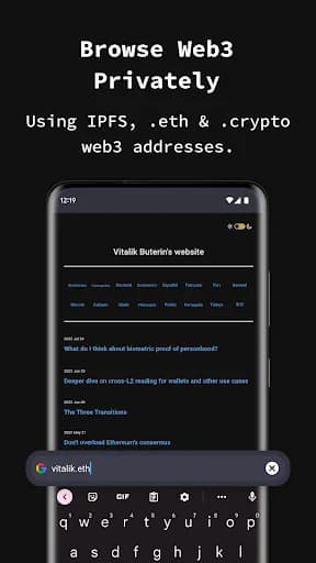 Incognito Browser - Go Private screenshot 6