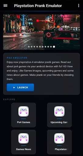 Ps4 Emulator Prank screenshot 1