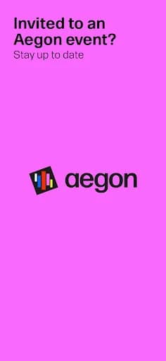 Aegon Events screenshot 1