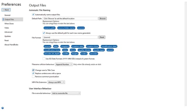 HandBrake screenshot 5