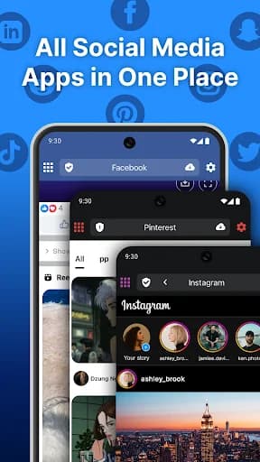 Friendly Social Browser screenshot 1