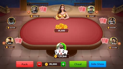 Teenpatti Multiplayer screenshot 3