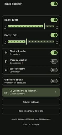 Bass Booster screenshot 1