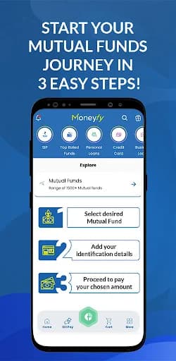 Moneyfy Mutual Fund, SIP, Loan screenshot 2