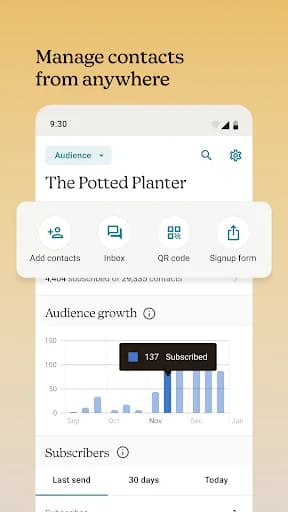 Mailchimp Email Marketing screenshot 3