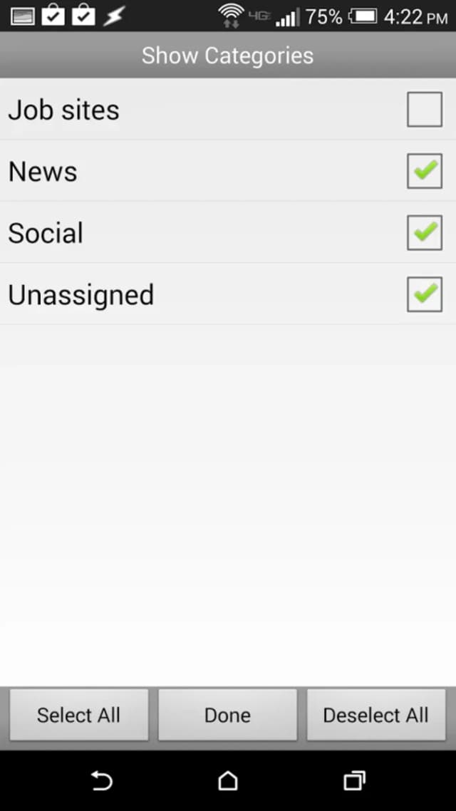 My Passwords screenshot 1