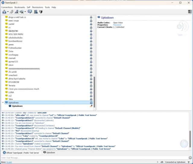 TeamSpeak 3 (Cliente) screenshot 5