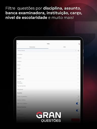 Gran Cursos Questões screenshot 6