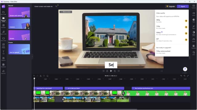 Clipchamp screenshot 3