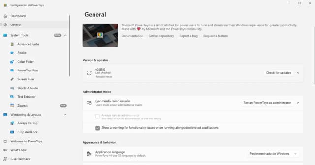 Microsoft PowerToys screenshot 3