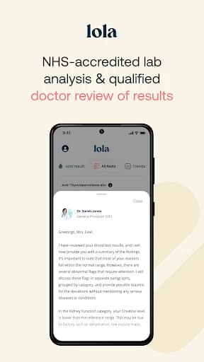 Lola: Lab Tests & Wellness screenshot 2