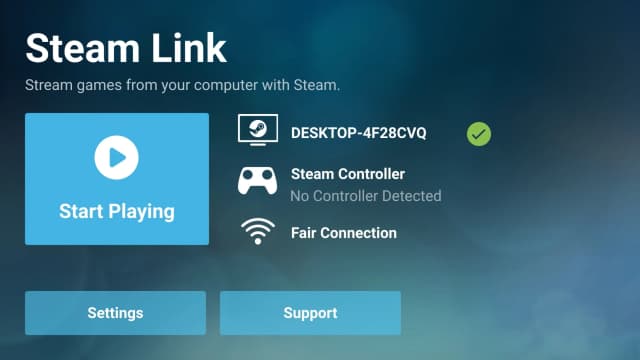 Steam Link screenshot 1