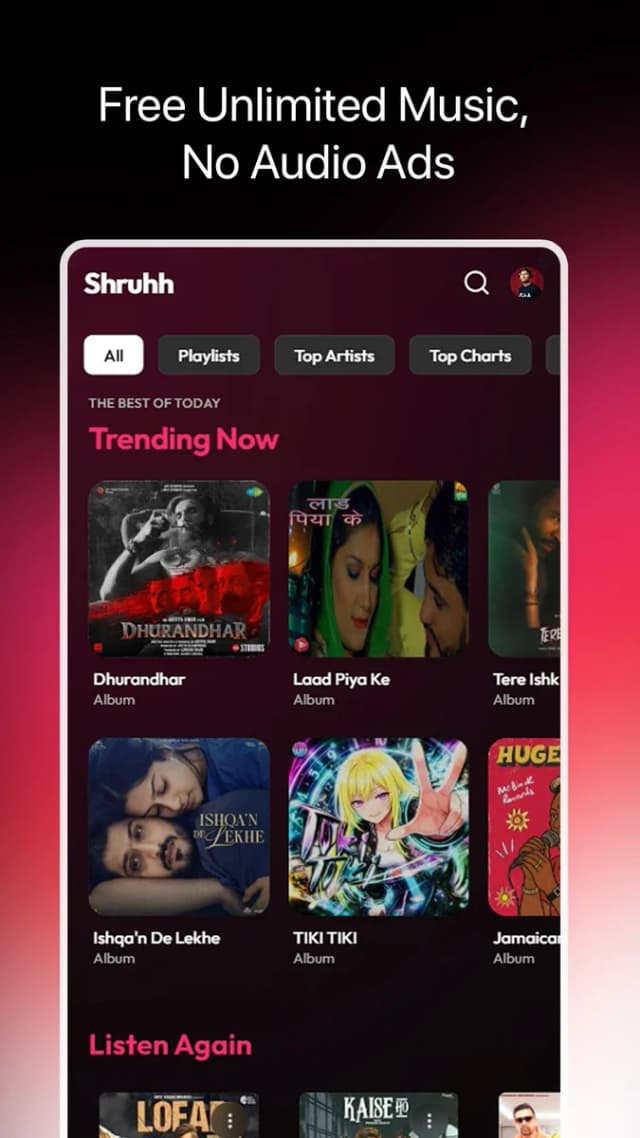 Shruhh Music screenshot 1