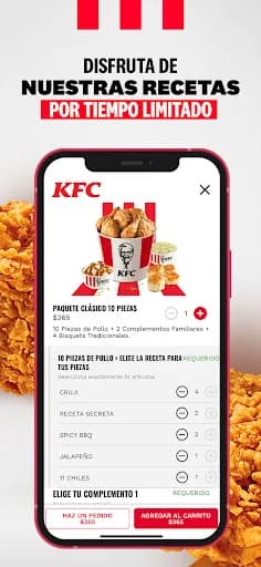 KFC México screenshot 6
