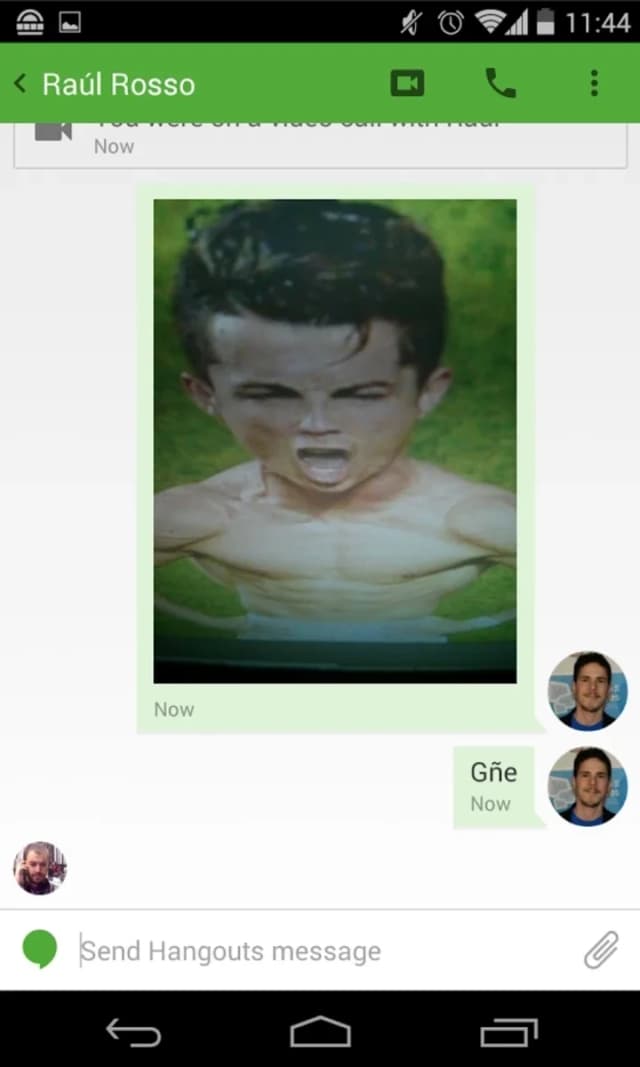 Hangouts screenshot 5