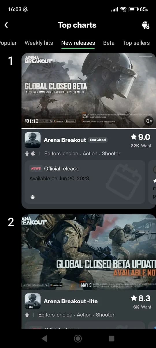 TapTap Lite screenshot 6