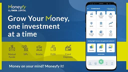 Moneyfy Mutual Fund, SIP, Loan screenshot 1