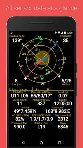 GPS Status & Toolbox screenshot 1