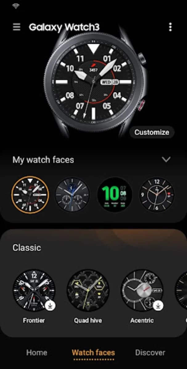 Galaxy Watch3 PlugIn screenshot 2