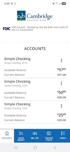 Cambridge Savings Bank (CSB) screenshot 3