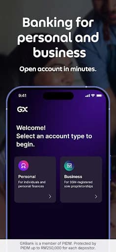 GXBank screenshot 1