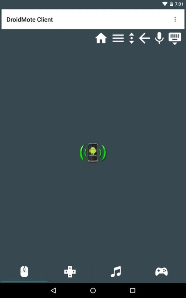 DroidMote Client screenshot 5