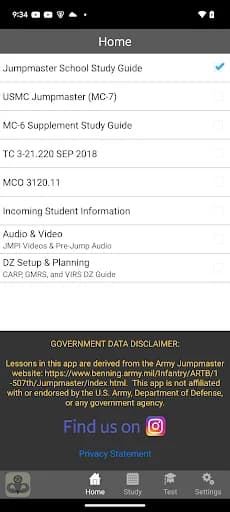 Jumpmaster PRO Study Guide screenshot 1