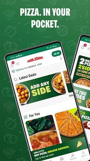 Papa Johns - Pizza Delivery screenshot 1