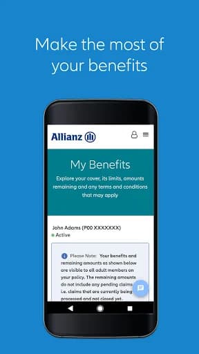 Allianz MyHealth screenshot 3