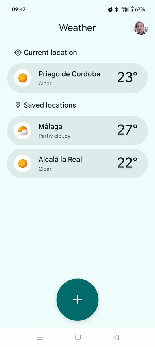Weather screenshot 3