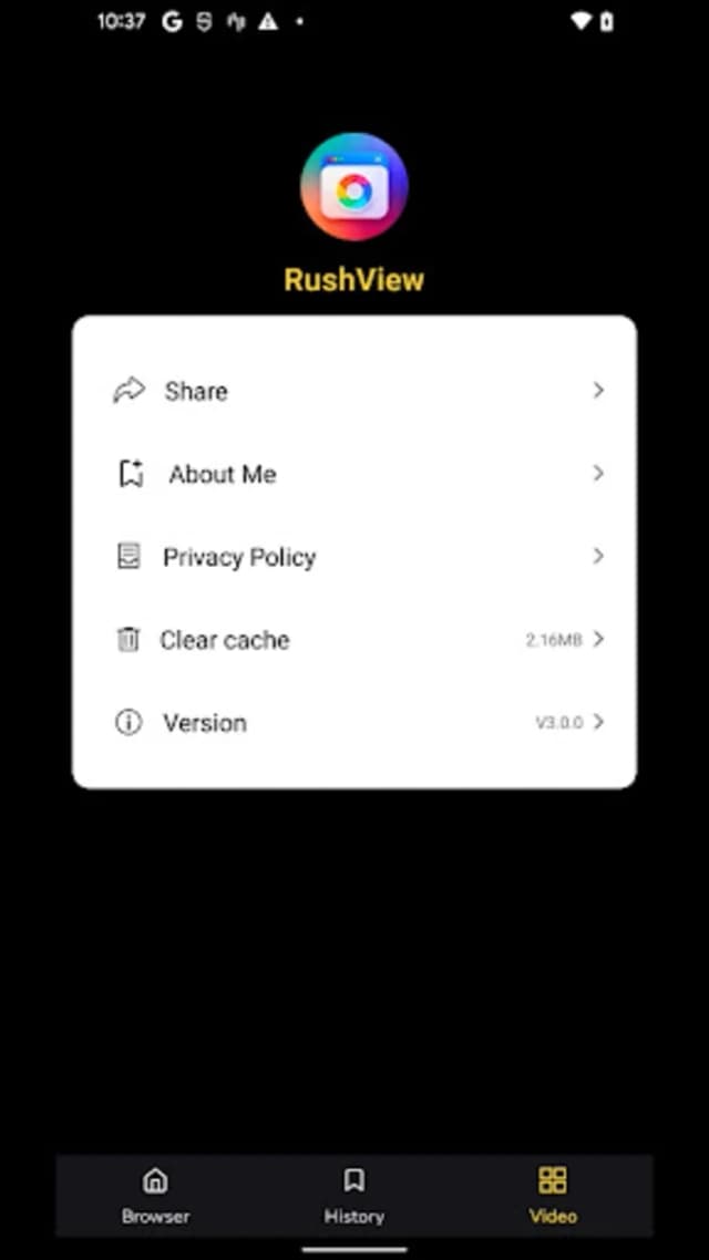 RushView screenshot 2