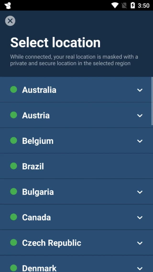 Mullvad VPN screenshot 6