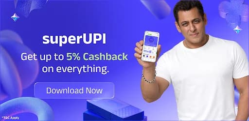 super.money - UPI by Flipkart screenshot 1