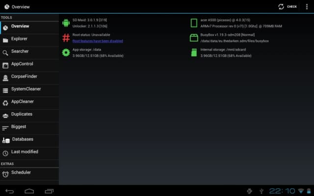 SD Maid System cleaning tool screenshot 3