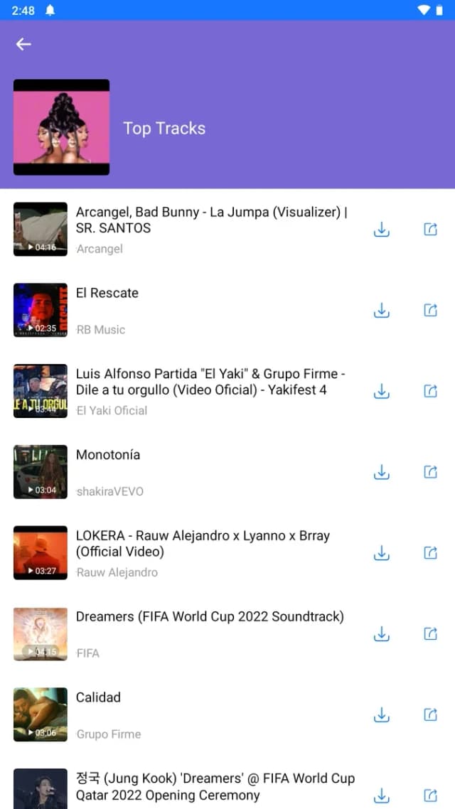 MP3 Box - Music Player & Share screenshot 1