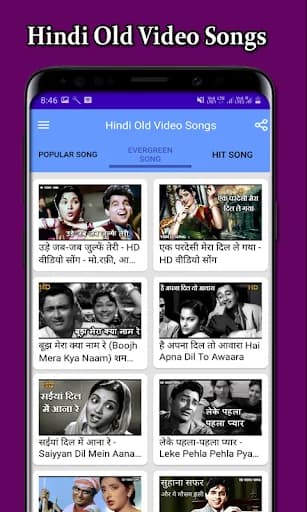 Hindi Old Video Songs screenshot 4