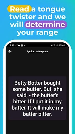 VocalRange Vocaberry screenshot 4