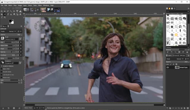 GIMP screenshot 4