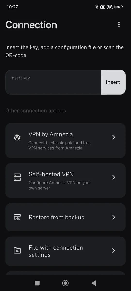 Amnezia VPN screenshot 4