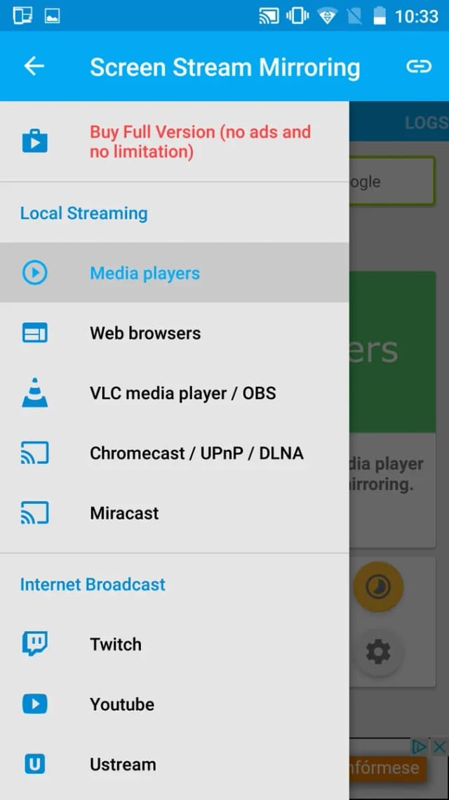 Screen Stream Mirroring screenshot 5
