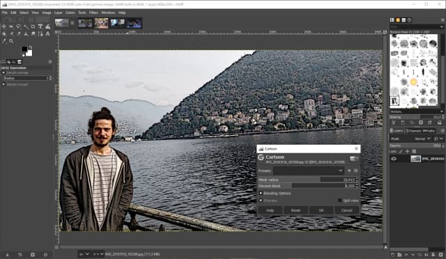 GIMP screenshot 3