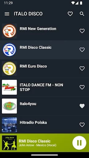 ITALO DISCO – Music Radio screenshot 2