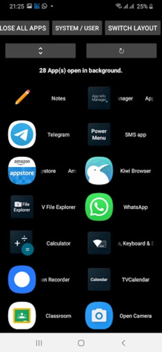 Background Apps & Process List screenshot 6