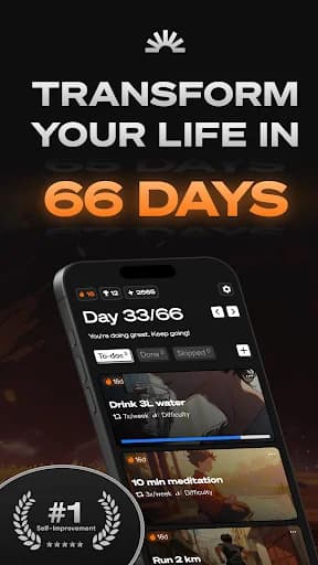 Life Reset: 66 Day Habit screenshot 1